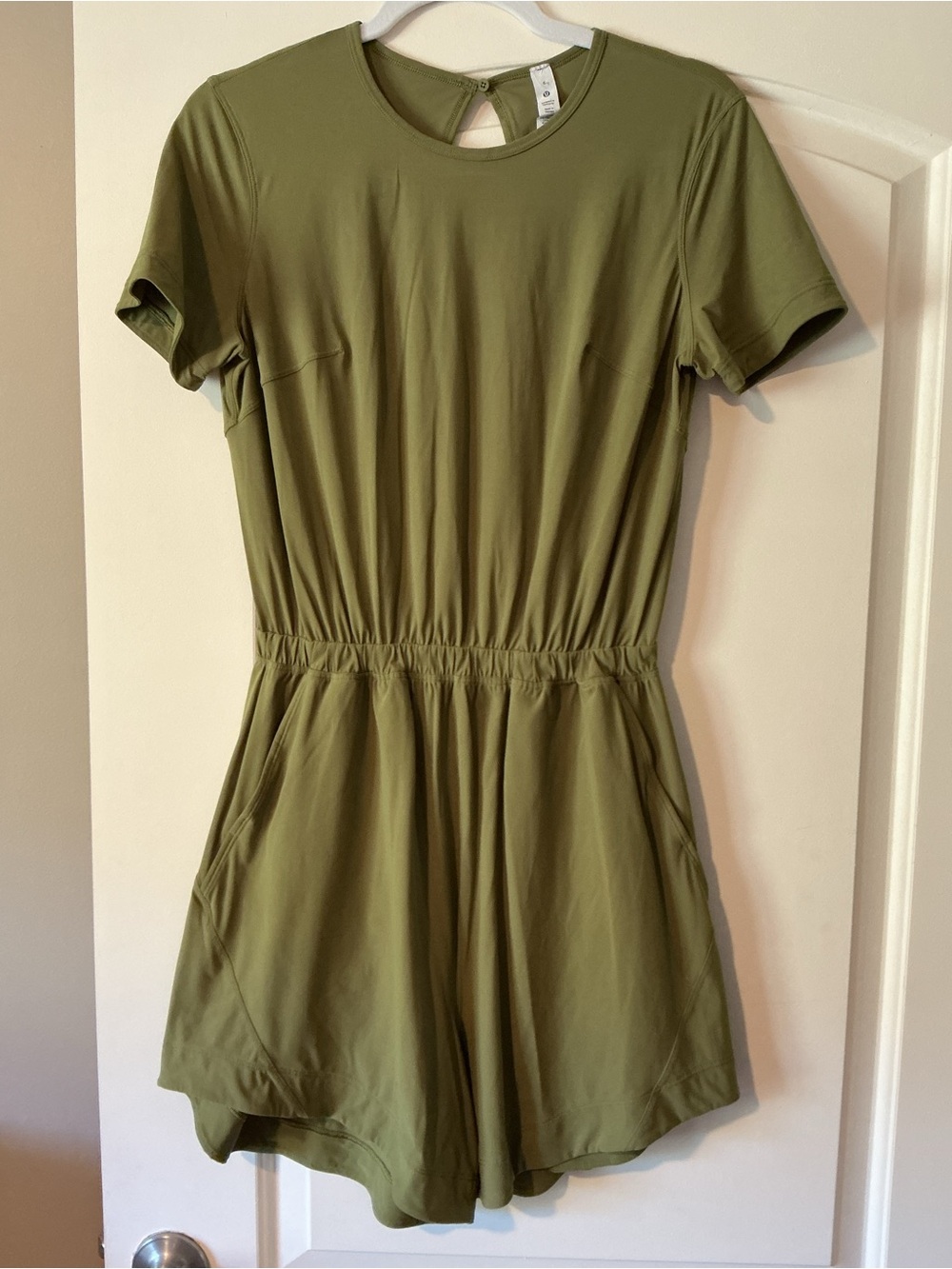 Lululemon Lightweight Romper in Bronze Green